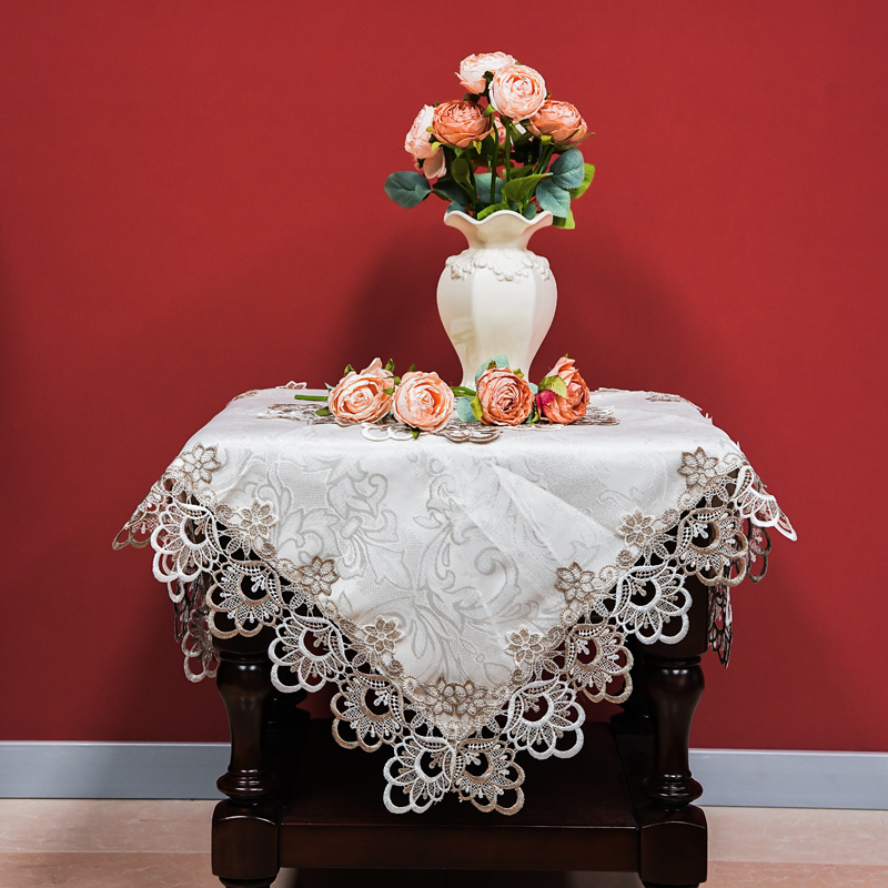 s798（83cm方）玛瑙灰床头柜茶几布角几洗衣机冰箱防灰尘盖布