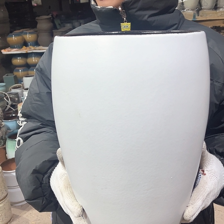 紫砂花盆高33口22————