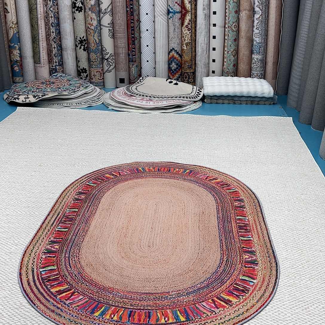 混纺139×200尺寸误差±1-3cm棉布底亚麻编织微瑕特价