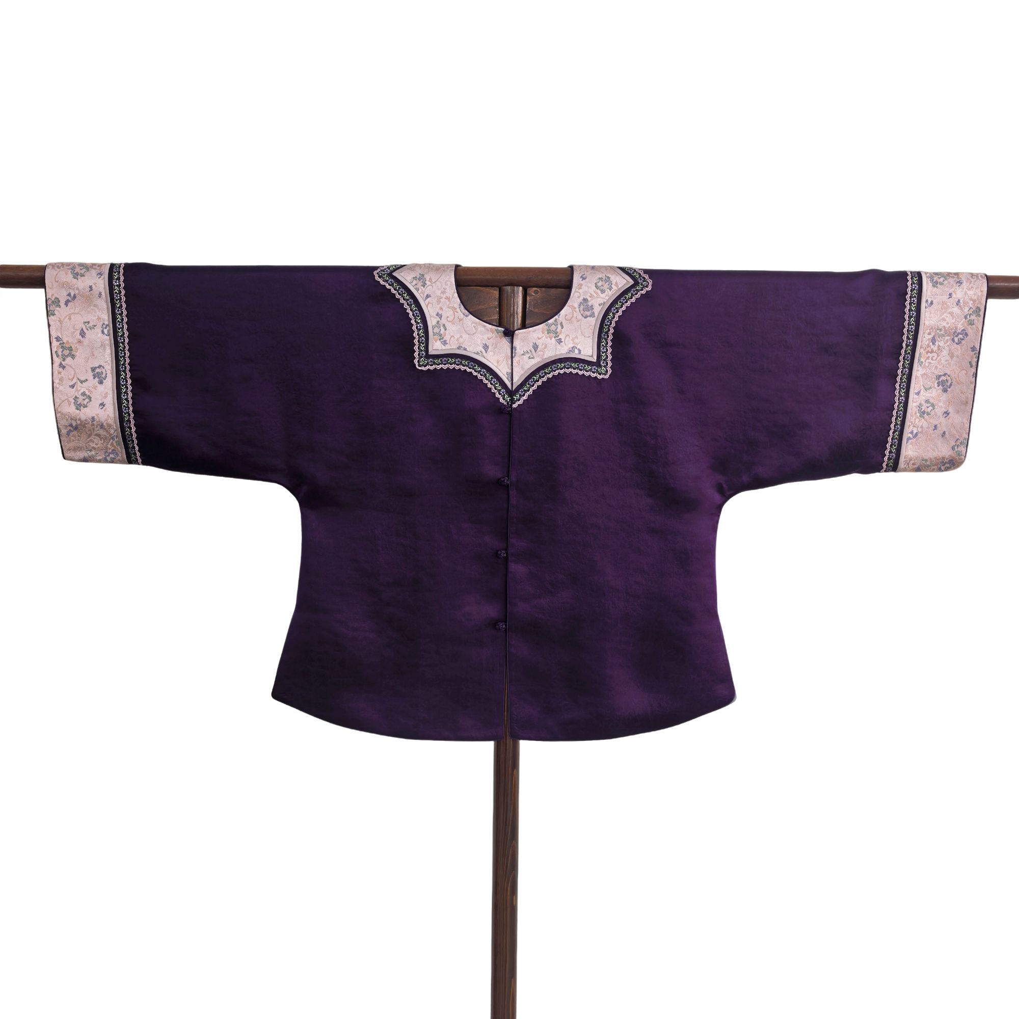 寨优袡【20063】八角云肩对开襟一片式姐姐服上衣