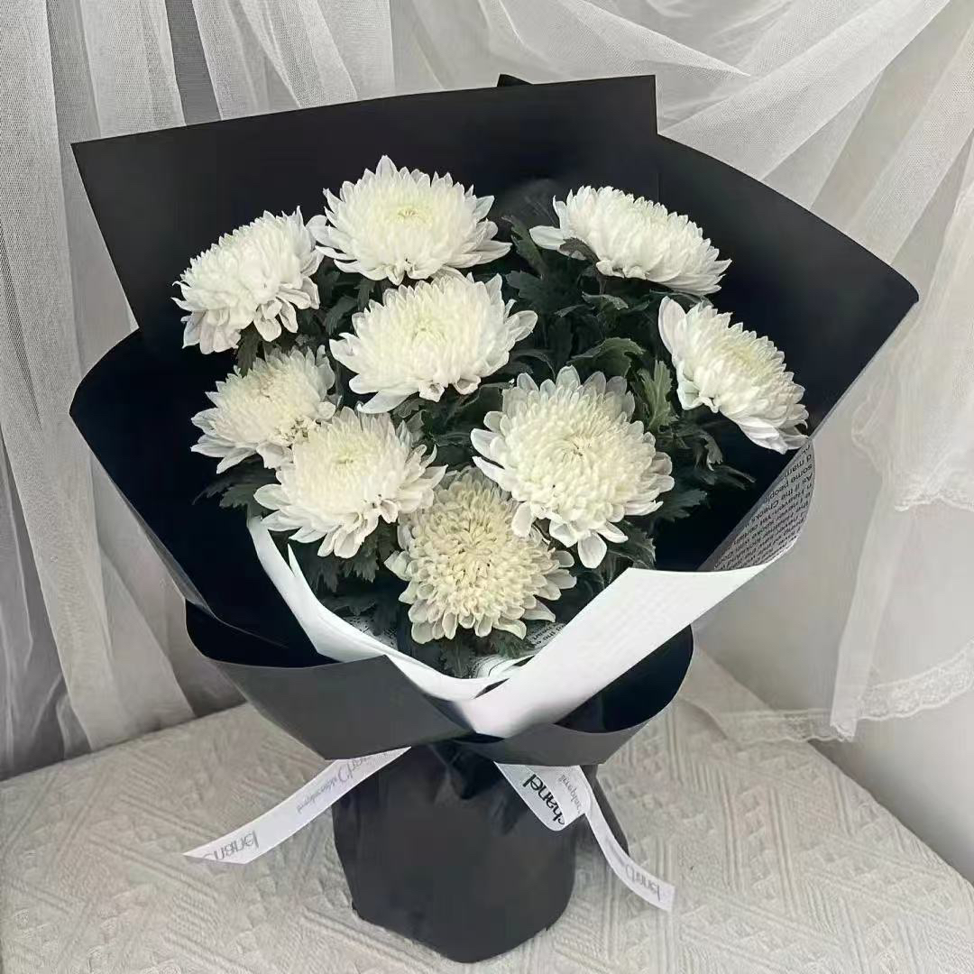 黄白菊新鲜采摘鲜花花束全国直发包邮