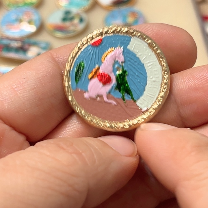 快***晴铝普通纪念章一个