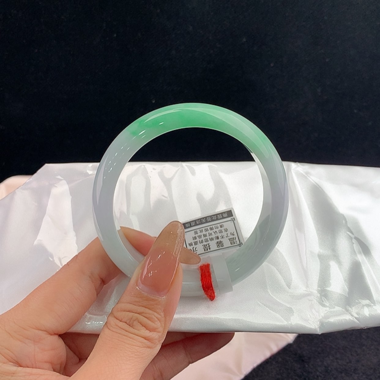 【闪购商品】未镶嵌手镯翡翠正57.7