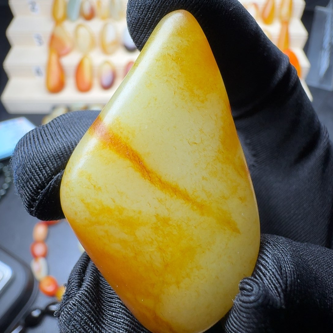 和田玉吊坠(不含链)未镶嵌