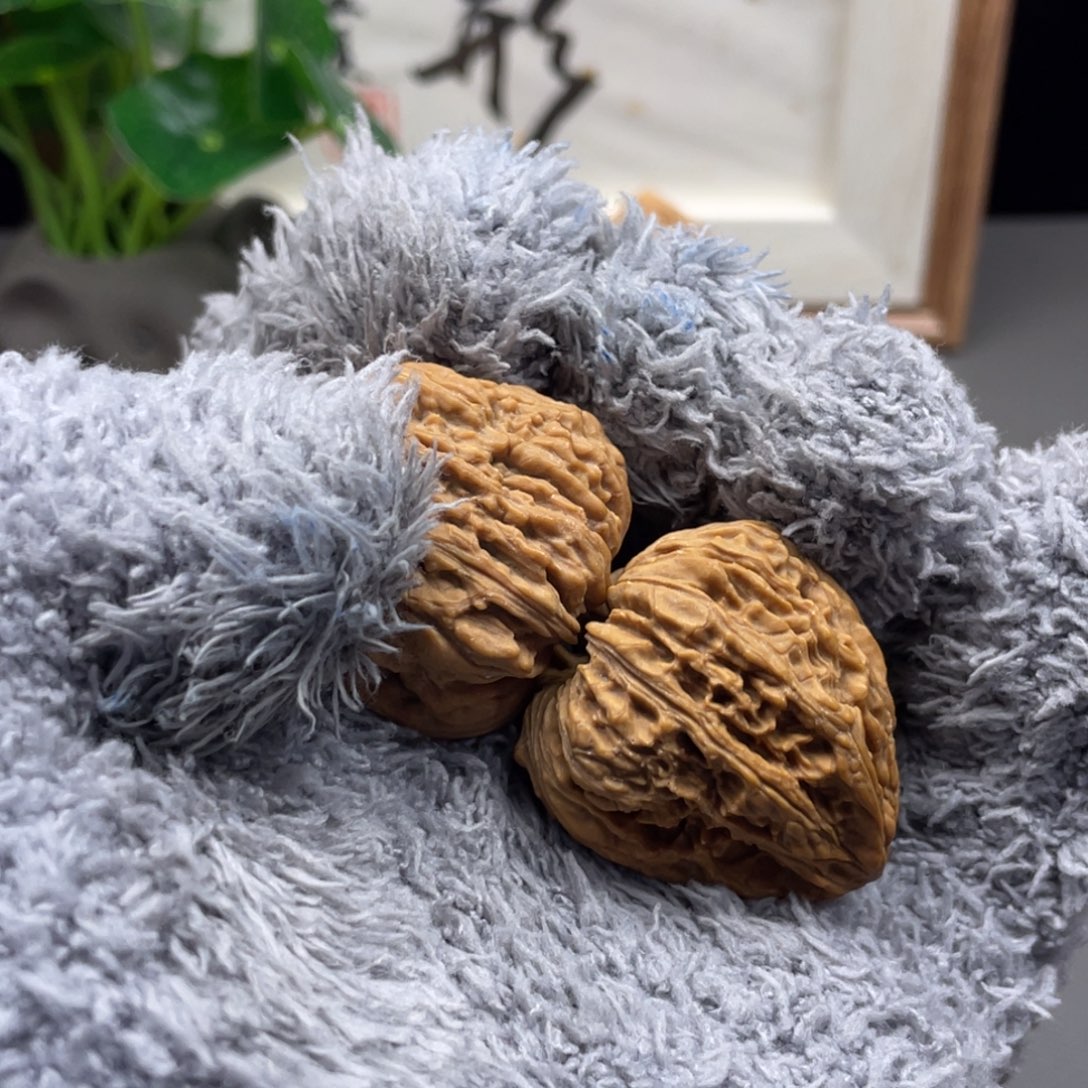 吊坠文玩核桃凹底一帆