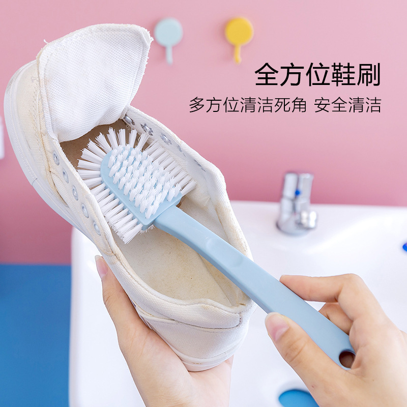 鞋刷刷鞋家用塑料刷子软毛洗鞋刷衣清洁多功能五面塑料洗衣洗鞋刷