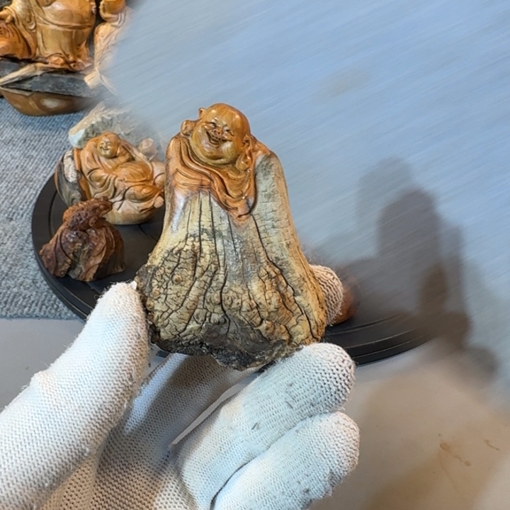 崖柏摆件手把件等