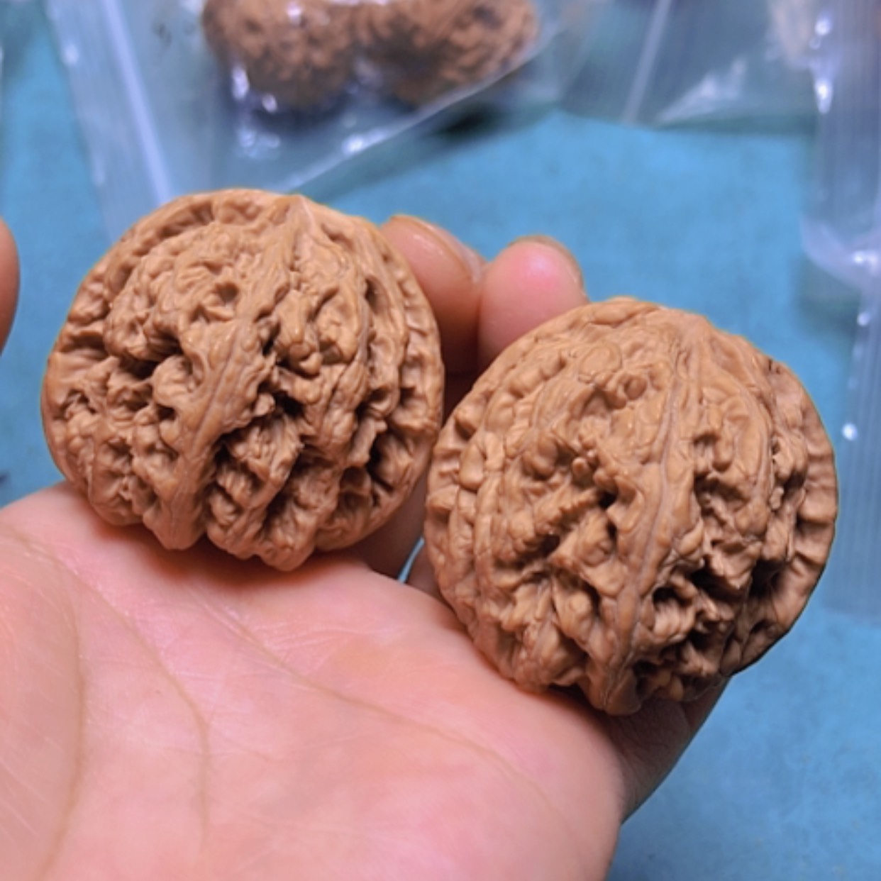 【闪购商品】核桃把件39粗筋有修