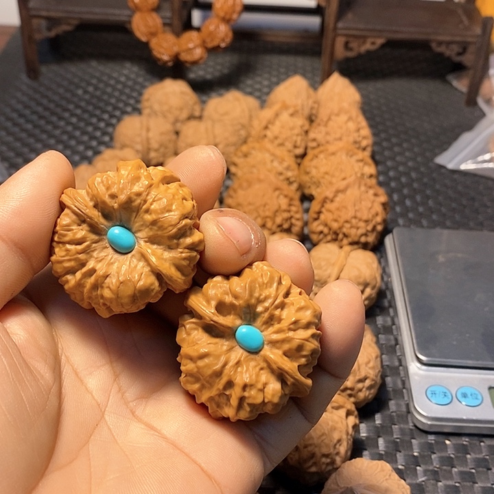 吊坠文玩核桃蛤蟆头