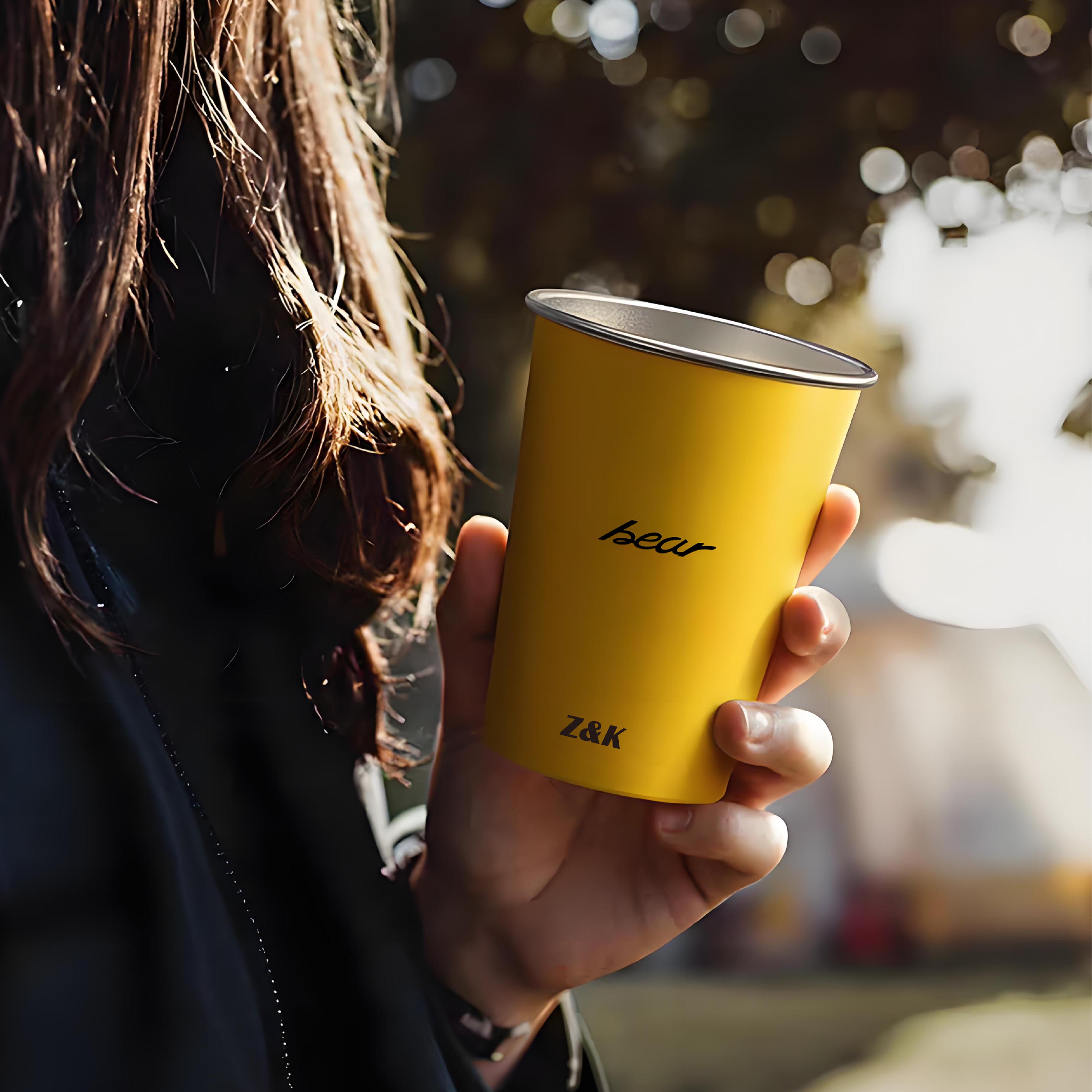 【贤惠拼手速】香港Z&K品牌纯钛悦饮杯随手杯家用便携水杯300ML