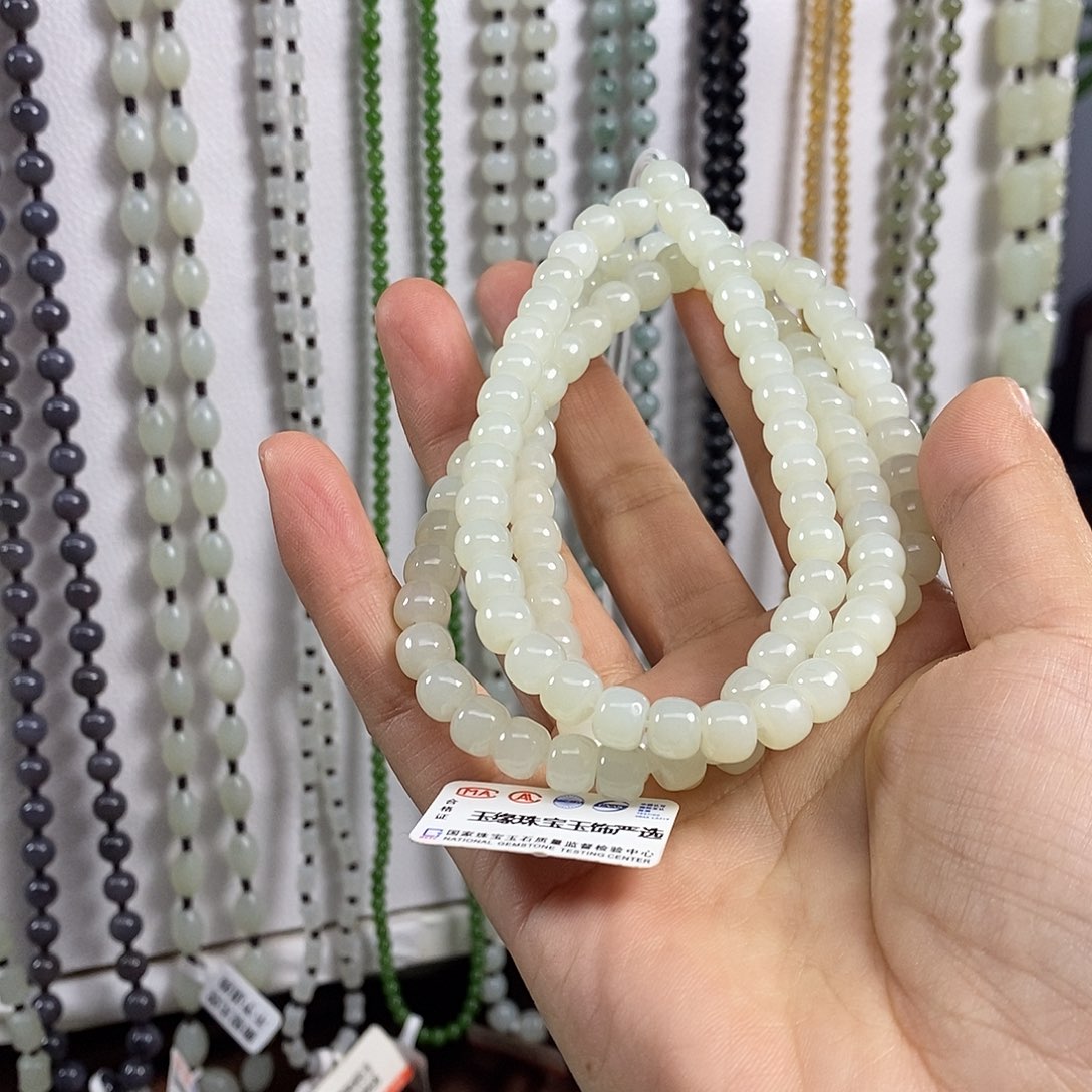 和田玉颈饰未镶嵌用****9