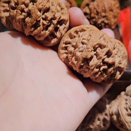 吊坠文玩核桃47狮虎