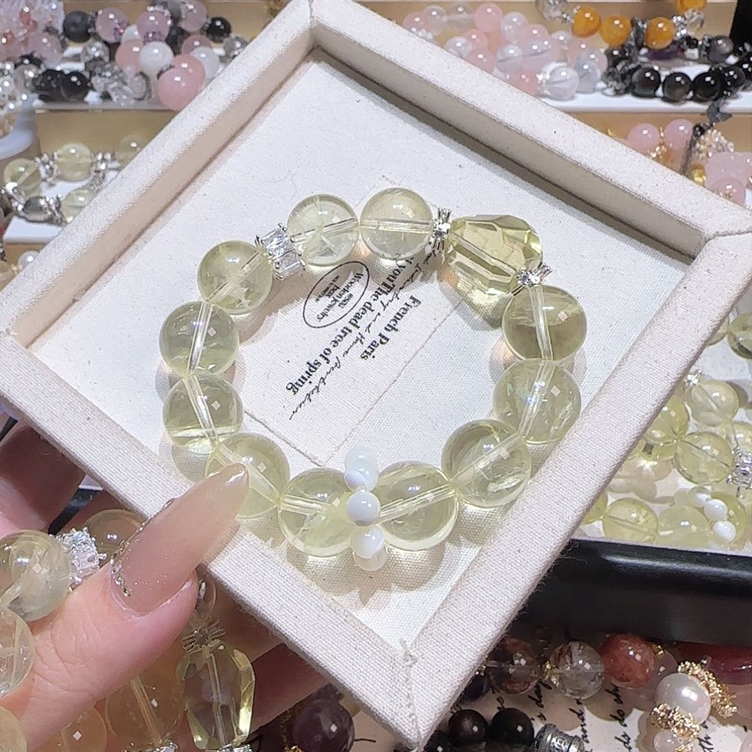 水晶手链未镶嵌把