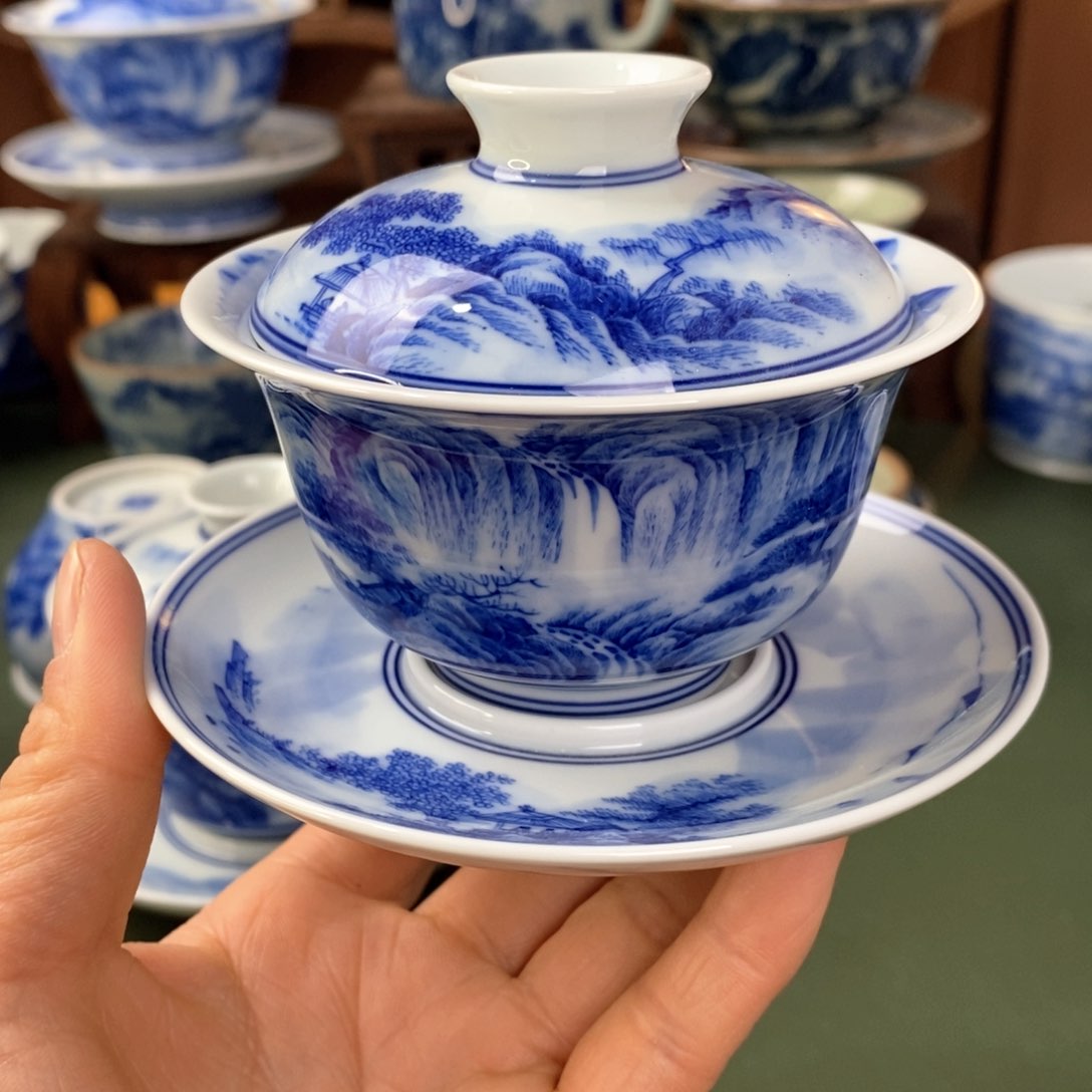 杯景德镇陶瓷手工手绘