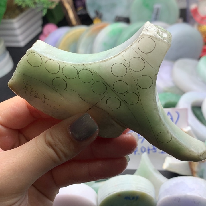 未镶嵌边角定制翡翠