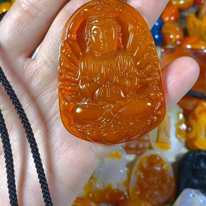 玛瑙/玉髓颈饰未镶嵌专**漆