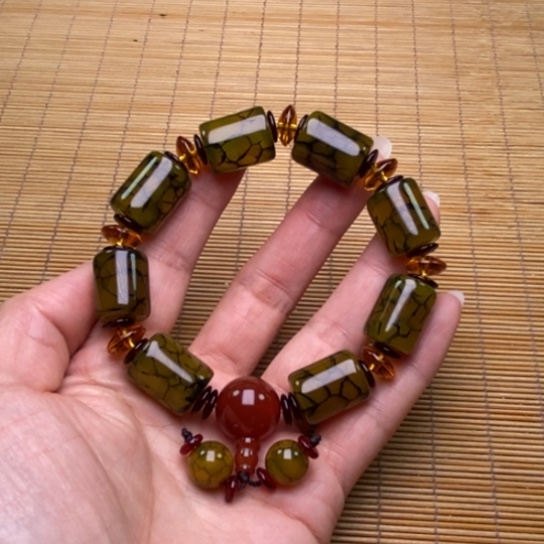 玛瑙/玉髓手链未镶嵌