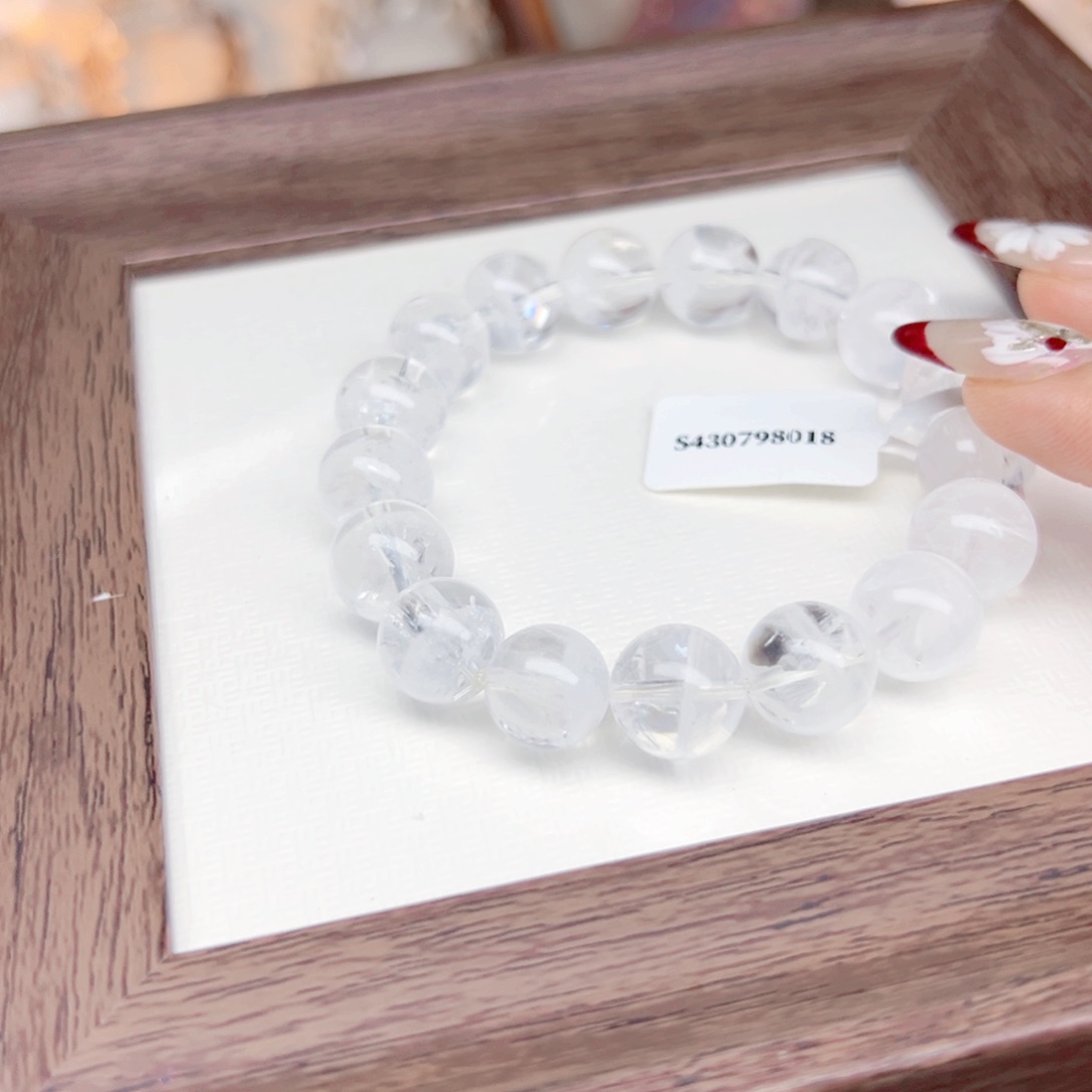 水晶手链未镶嵌小*子爆闪白幽灵