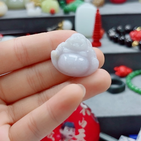 翡翠未镶嵌颈饰多样性发货一件