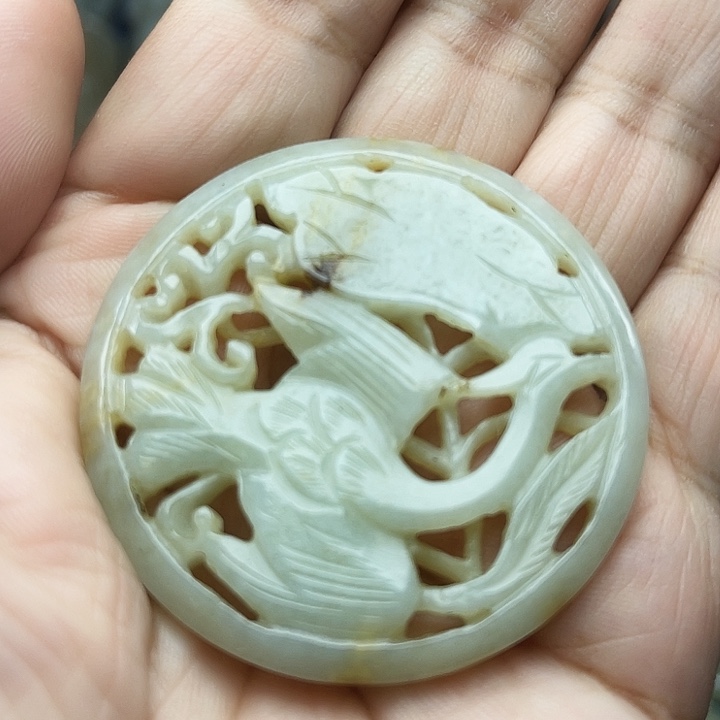 和田玉（青白玉）未镶嵌颈饰