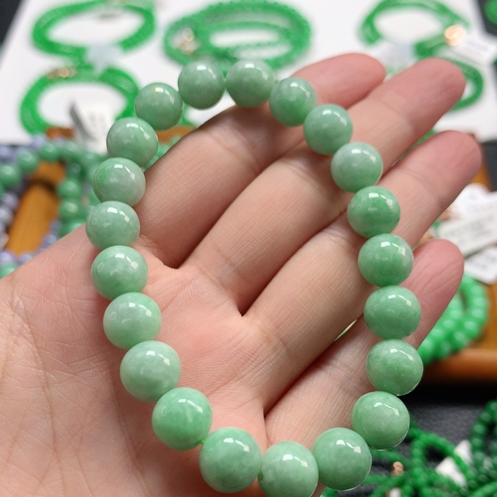 翡翠未镶嵌手链翡翠