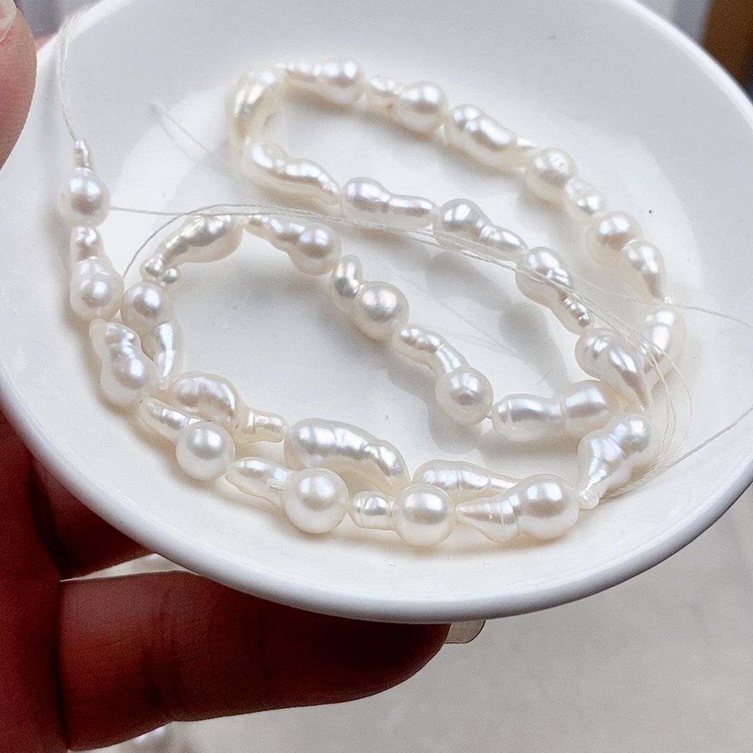 淡水珍珠合金颈饰