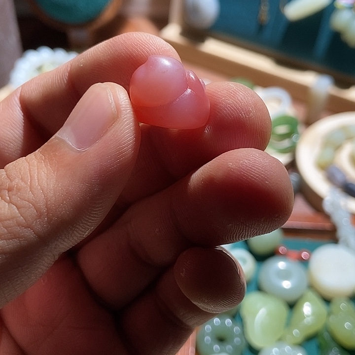 今***心和田玉（糖玉）未镶嵌手链