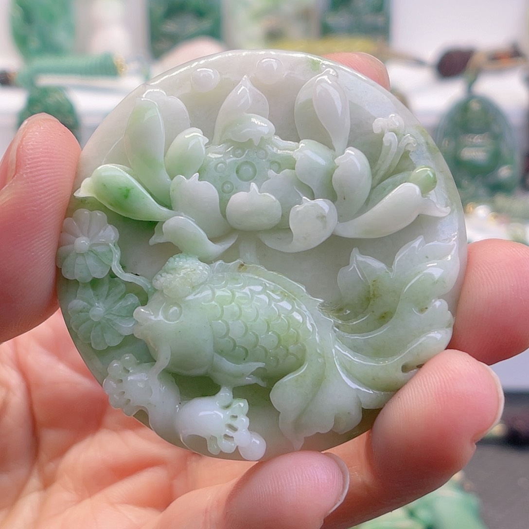 独山玉颈饰未镶嵌用****6