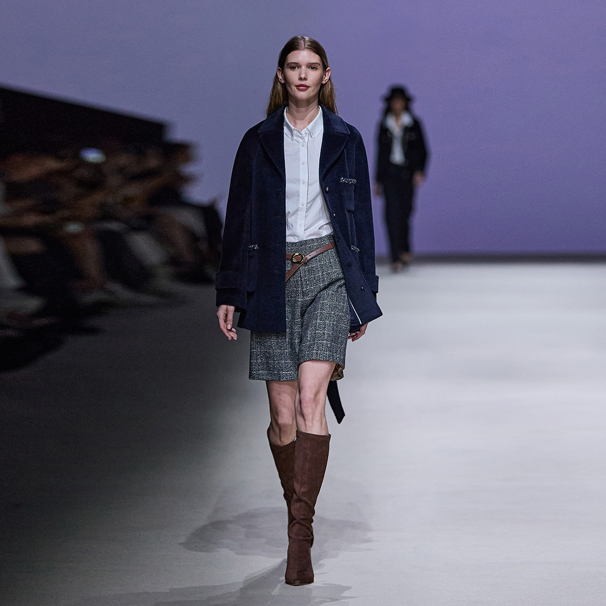 译依YIYI 米兰达 苏丽羊驼毛小翻领H型大衣中长款&短款毛呢外套冬