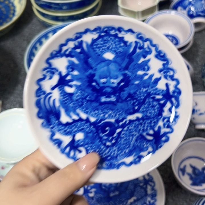 景德镇陶瓷高温瓷杯托