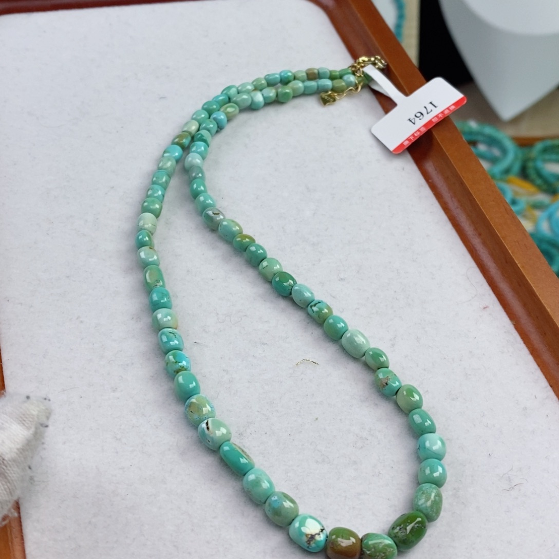 未镶嵌绿松石项链