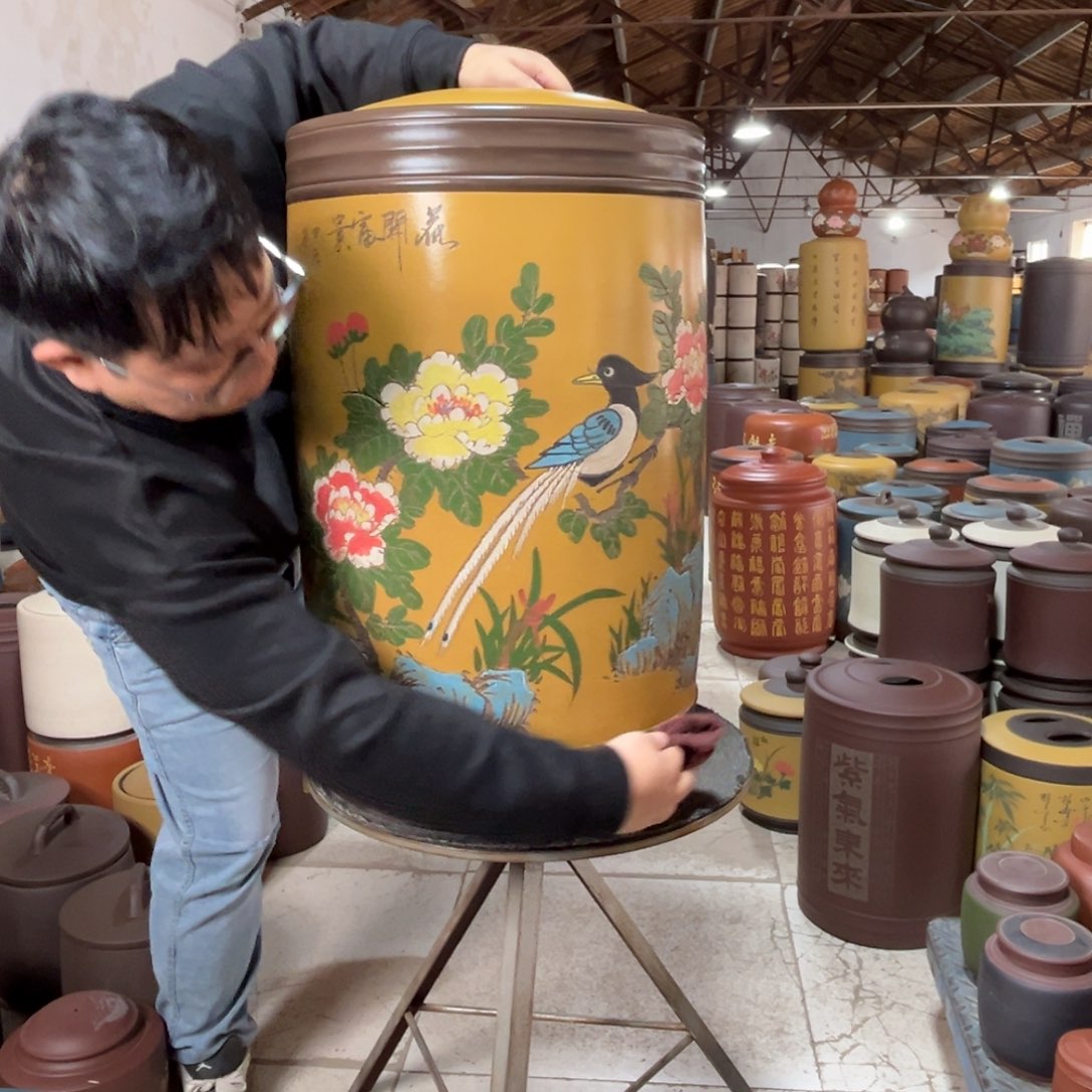 紫砂茶叶罐茶叶罐