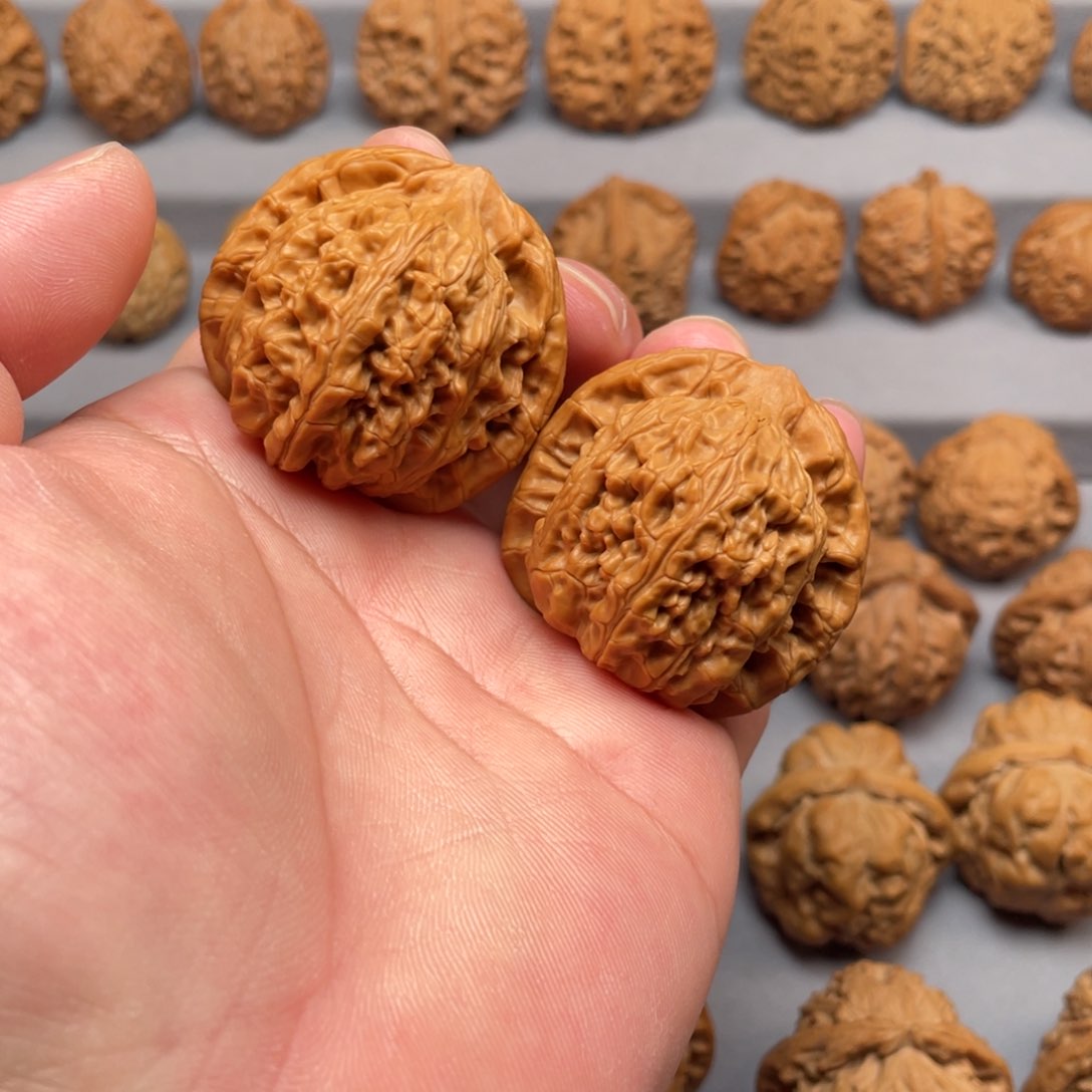 文玩核桃把件41望月