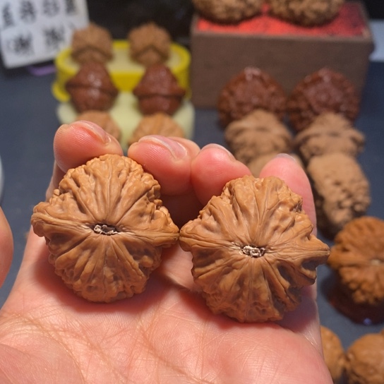 文玩核桃把件文玩铁锤34尺03