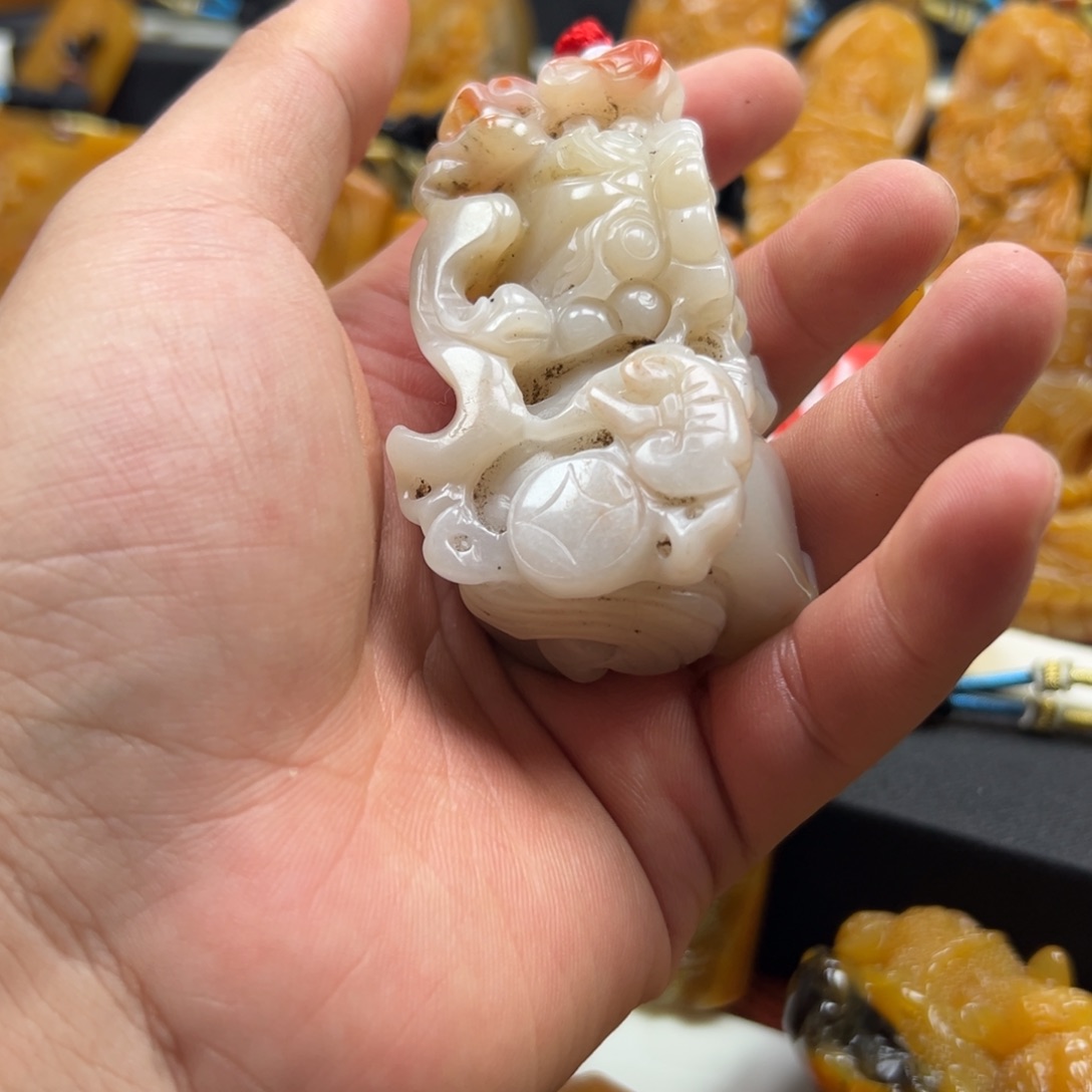 石英质玉（黄龙玉）未镶嵌多选一发货