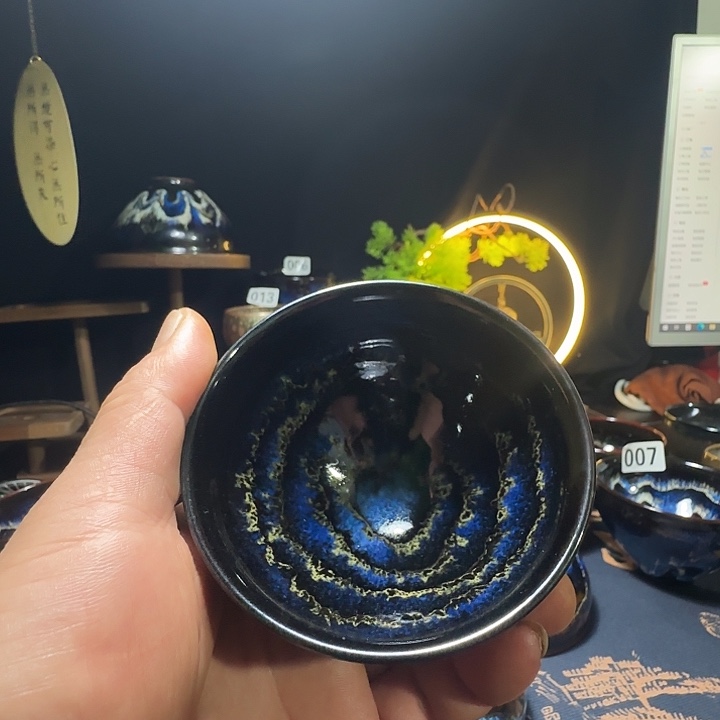 茶盏大**杨建窑建盏茶器主人杯