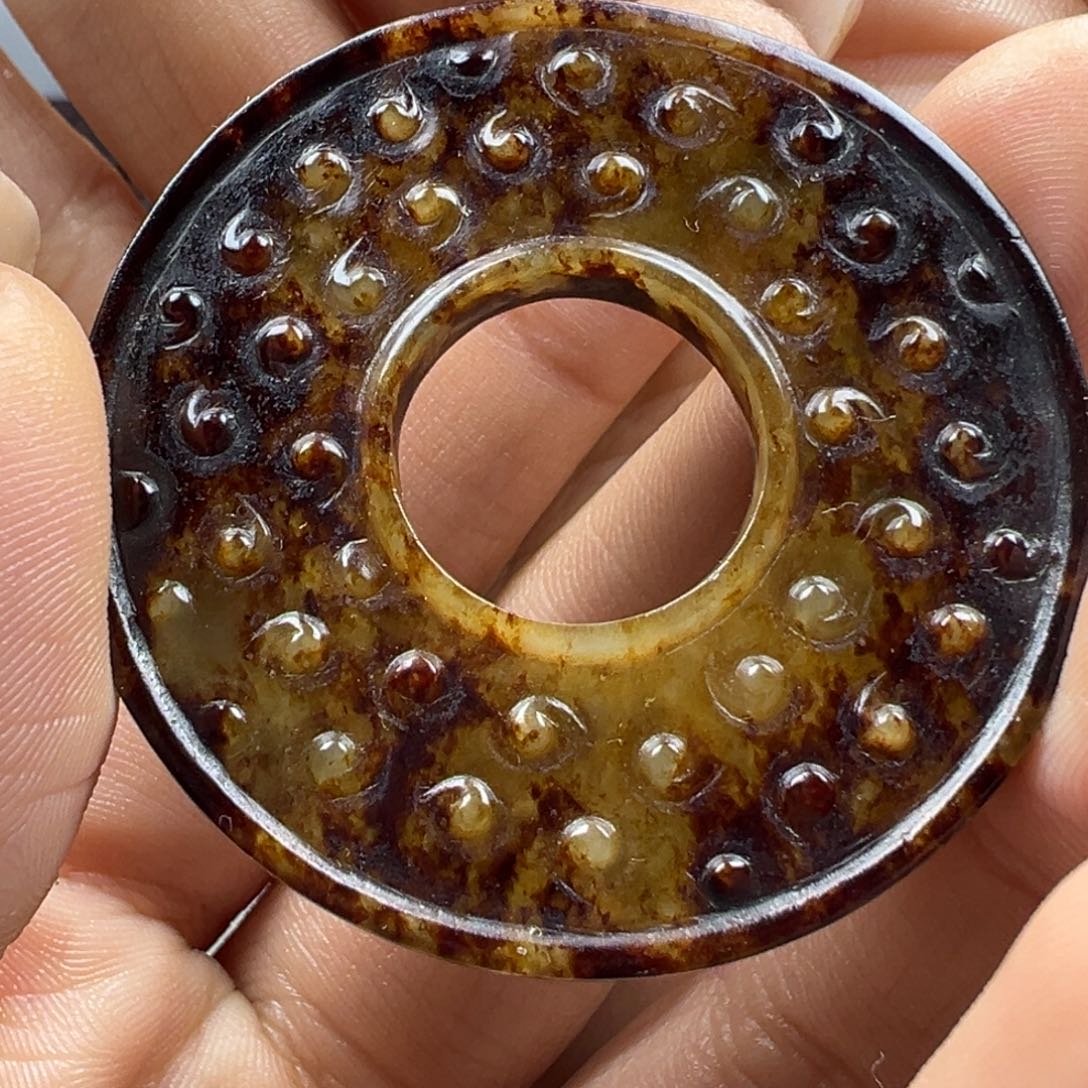 李***溪和田玉未镶嵌挂件