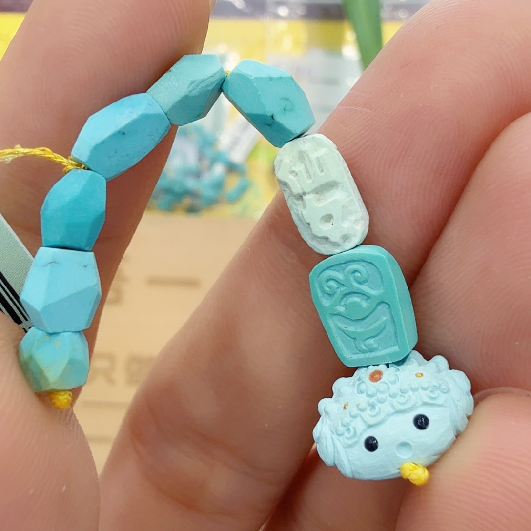 绿松石未镶嵌配饰