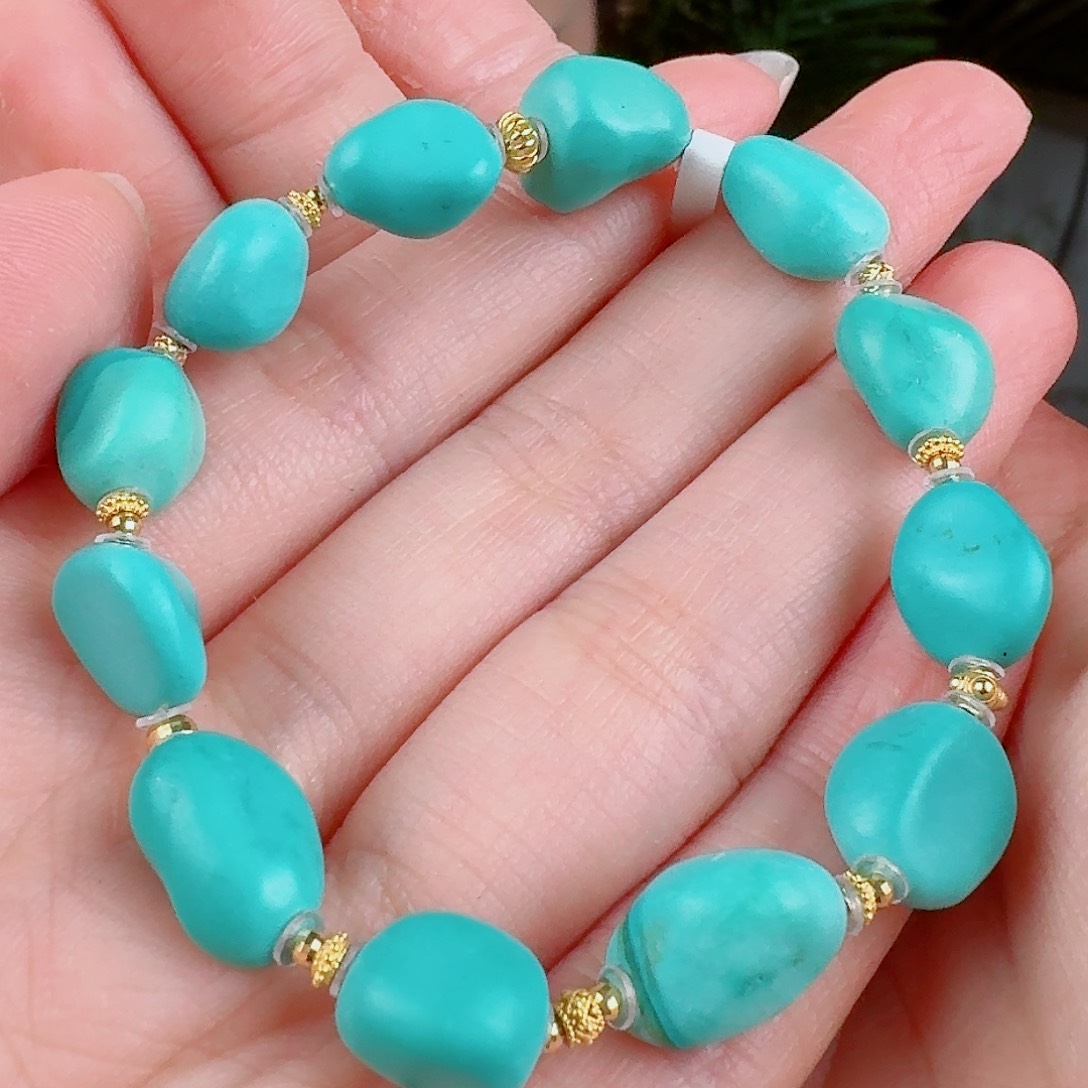 绿松石珠宝奇石未镶嵌