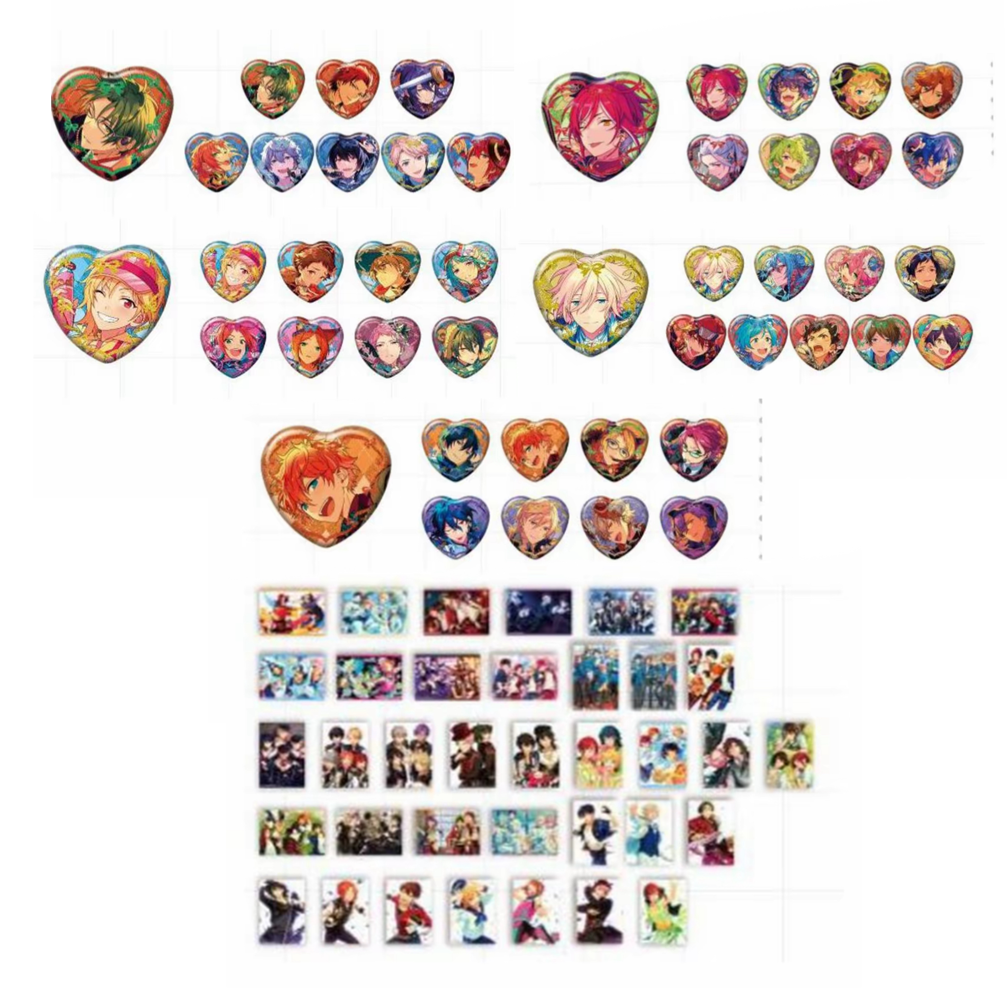 【两单包邮】偶像梦幻祭es十周年快闪吧唧相卡