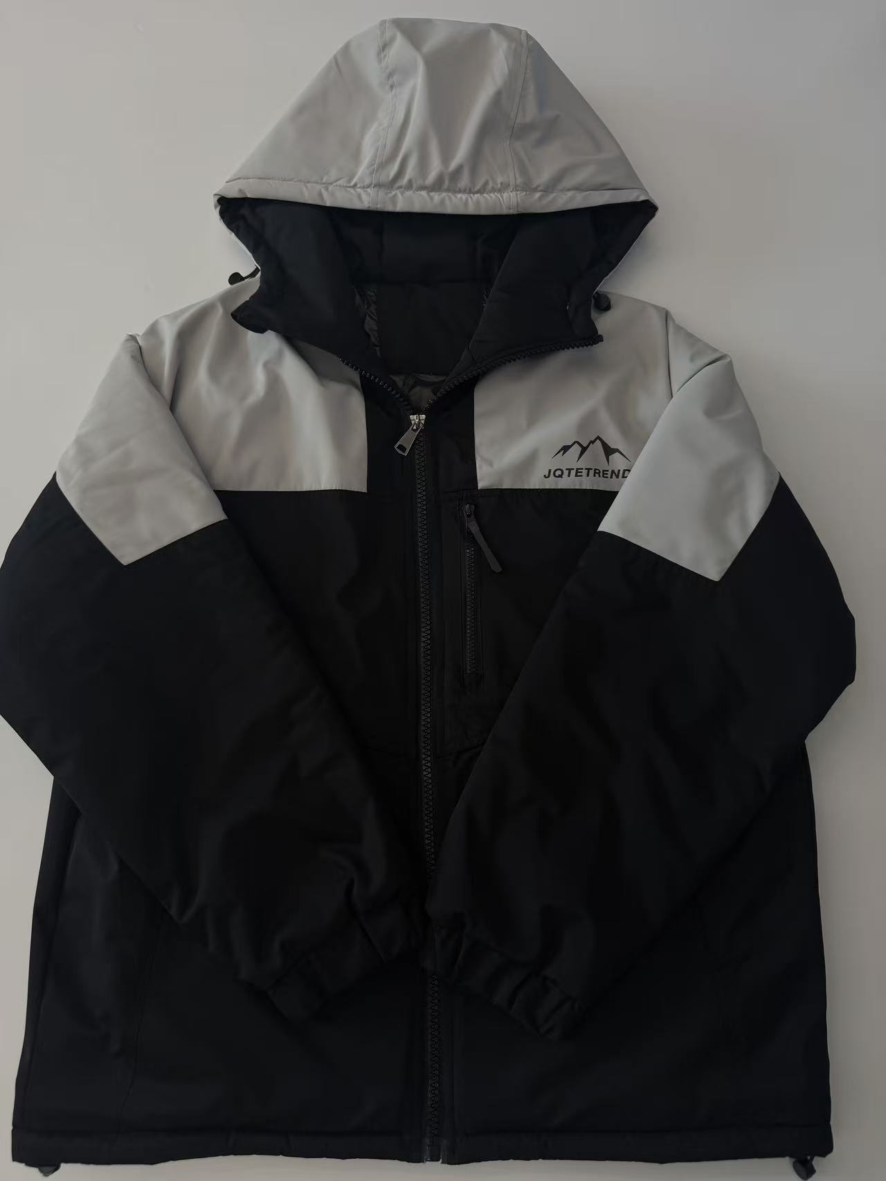 2025新款棉衣帅气青少年冲锋衣外套夹棉加厚男大童秋冬装D25166