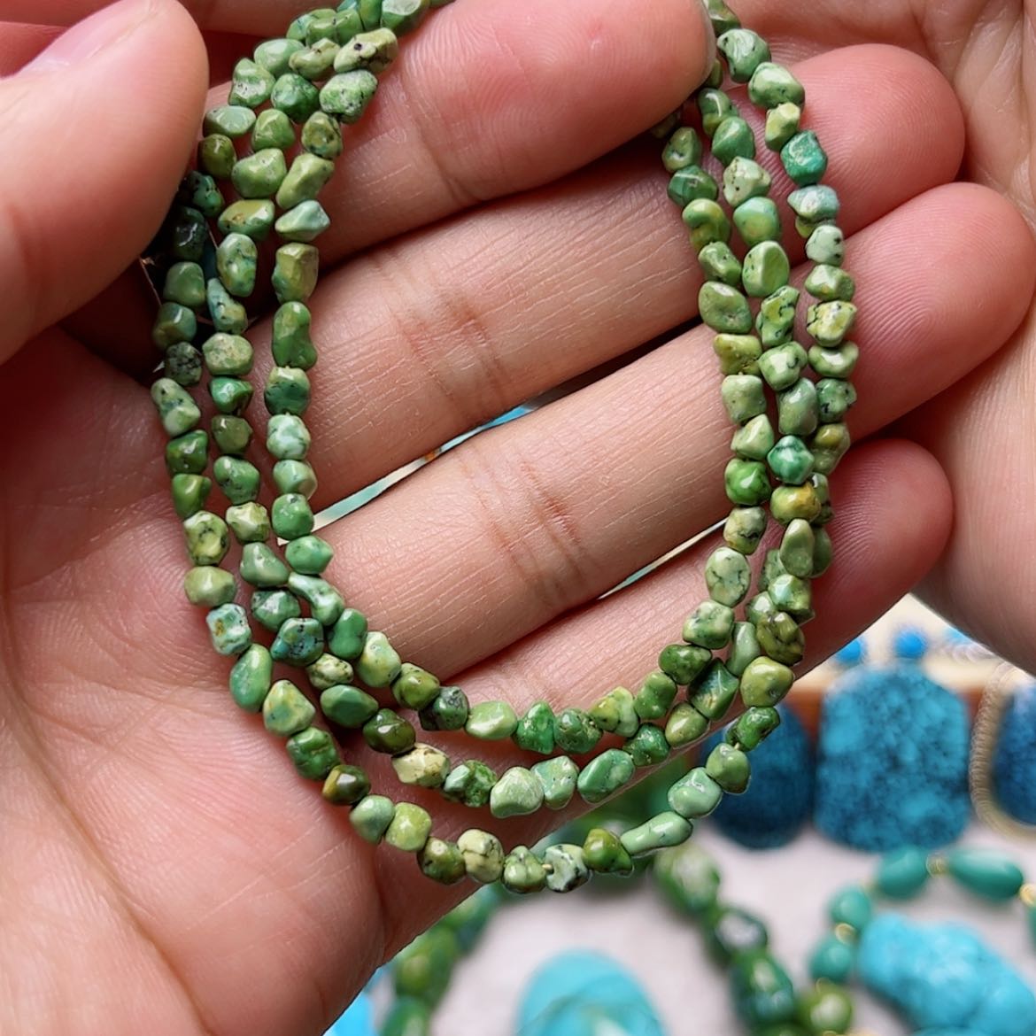 【闪购商品】绿松石珠宝奇石未镶嵌