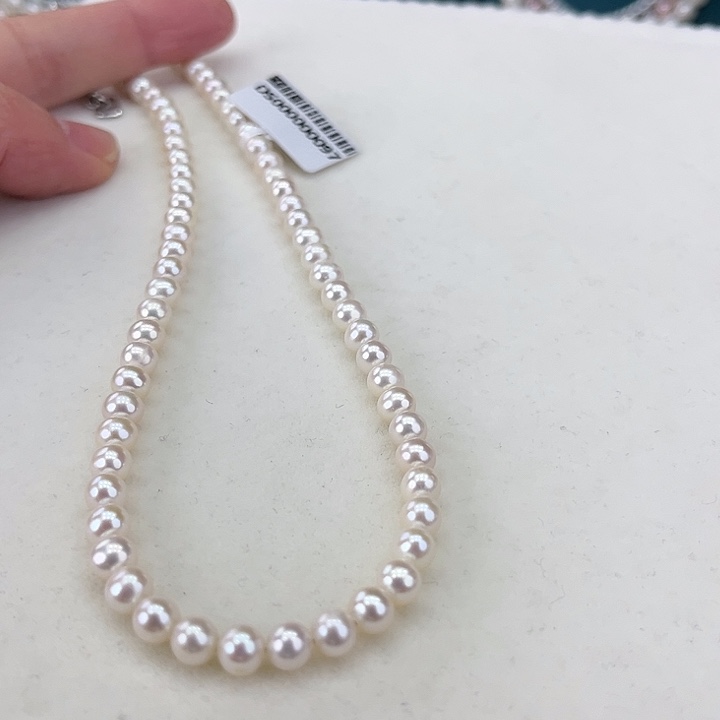 淡水珍珠颈饰未镶嵌卡5炫彩