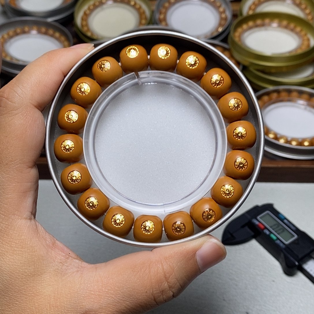 猴头核桃手串55号满标龙炎老型13左右