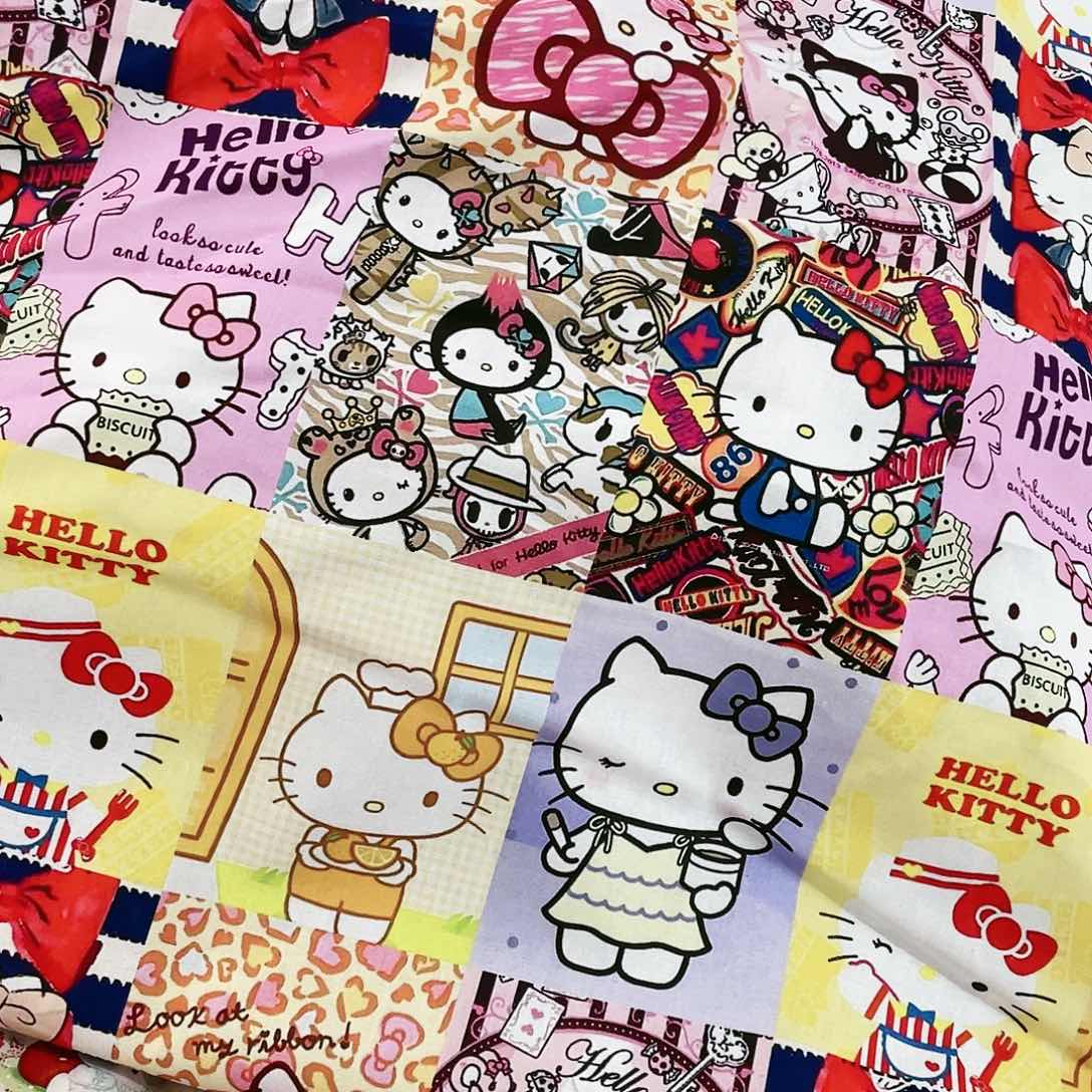 一米价纯棉平布1.1米宽果子布艺地卷