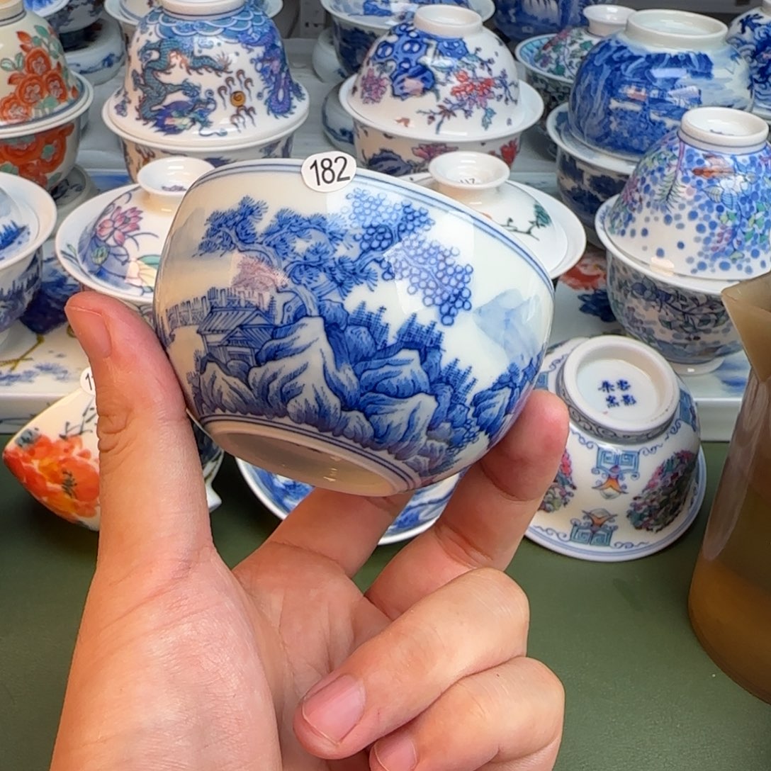 彦祖纯手工手绘茶具182