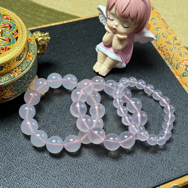 【汉韵轩珠宝】天然粉水晶六芒星毕业价格s012多样性发其一