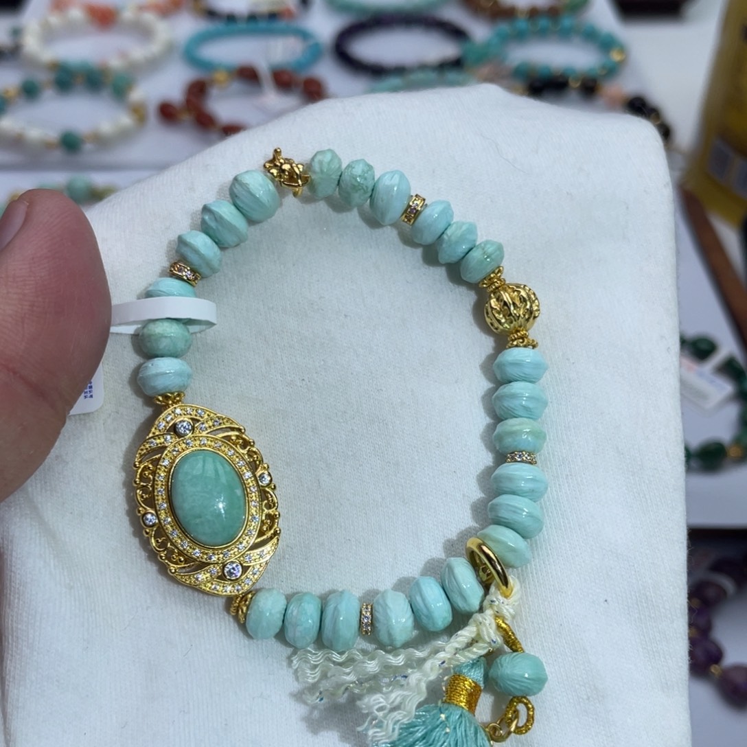 绿松石未镶嵌手串