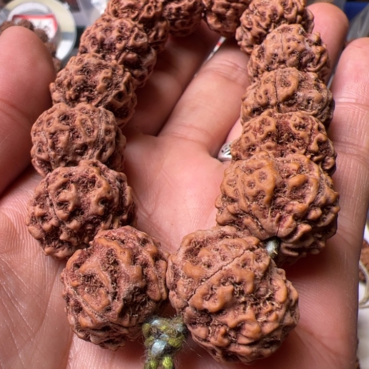 金刚菩提手串22平头蜂窝梅花