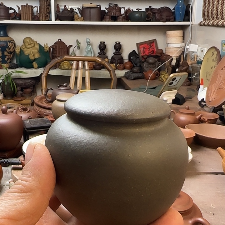 徐***堂茶壶紫泥原矿紫砂